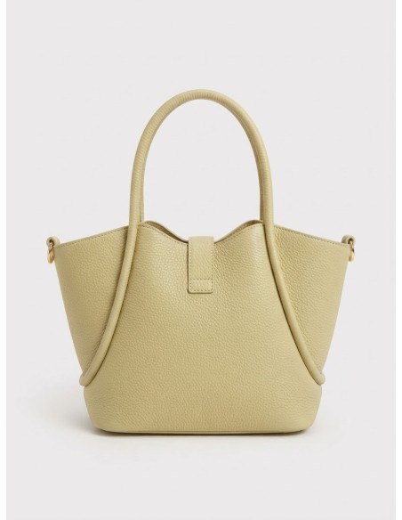 Grand Sac Seau Vert Pistache Femme | Zerda