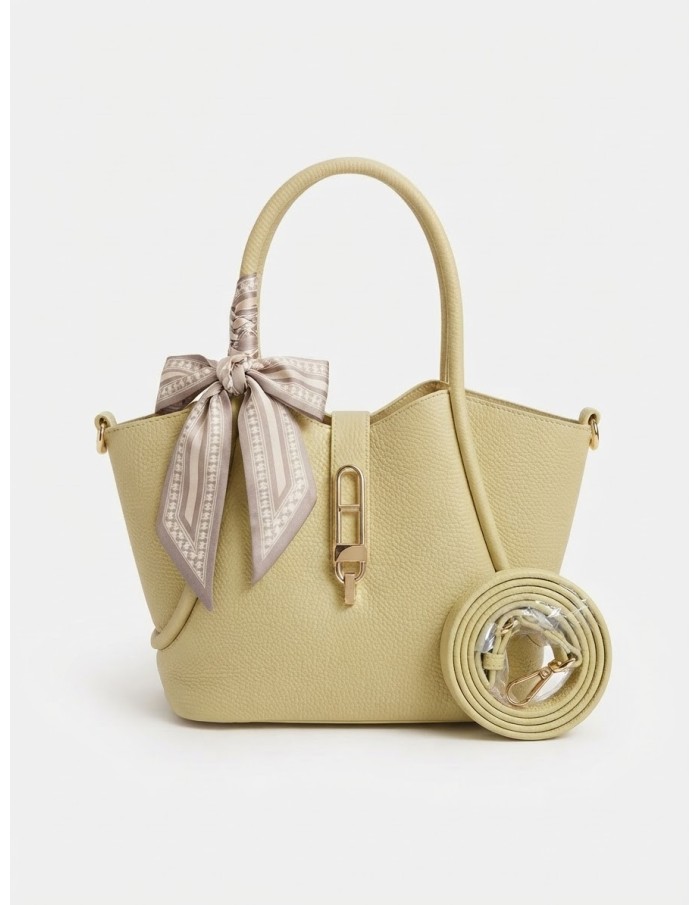 Grand Sac Seau Vert Pistache Femme | Zerda