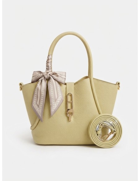 Grand Sac Seau Vert Pistache Femme | Zerda
