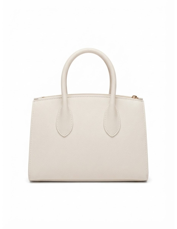 Mini Sac Cadenas Blanc Femme | Zerda