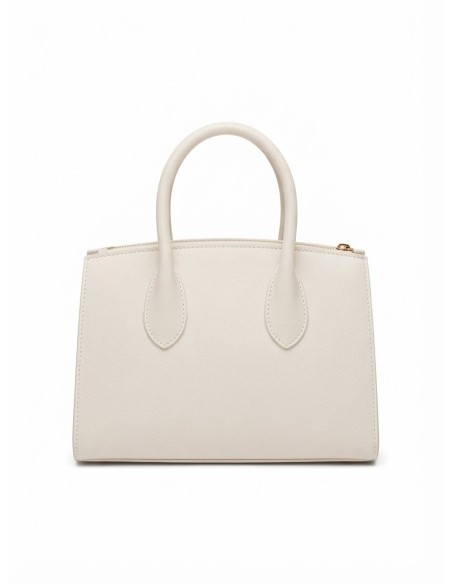 Mini Sac Cadenas Blanc Femme | Zerda