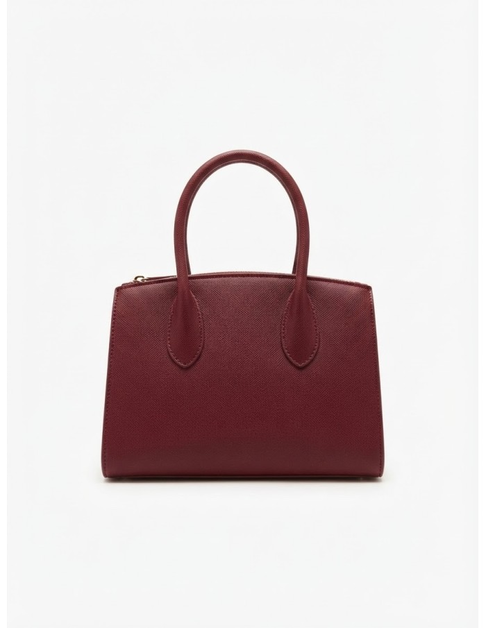 Mini Sac Cadenas Bordeaux Femme | Zerda