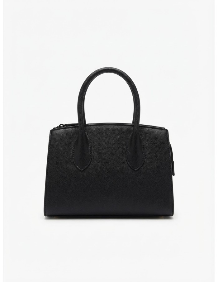 Mini Sac Cadenas Noir Femme | Zerda