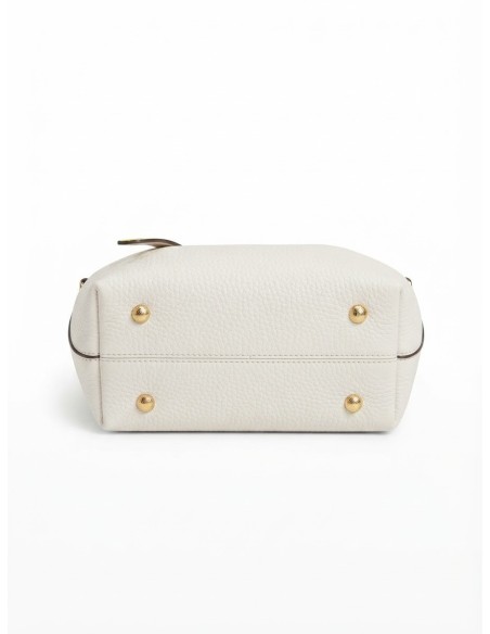 Sac Cabas Blanc Ceinture Verte | Zerda