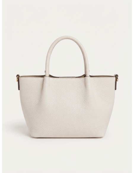 Sac Cabas Blanc Ceinture Verte | Zerda