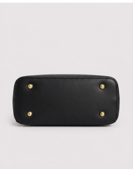 Sac Porté Épaule Noir Foulard Bandana | Zerda