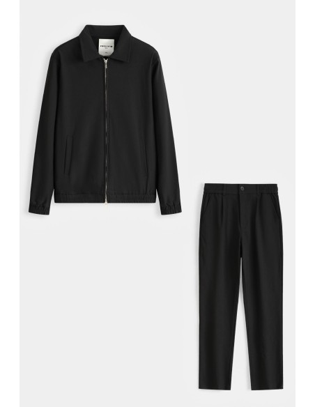 Ensemble Veste Pantalon Noir Homme | Zerda