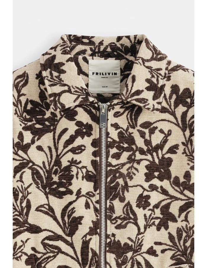 Veste Fleurie Homme Jacquard | Zerda
