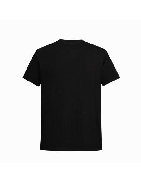 T-Shirt Basique Noir Homme Coton | Zerda