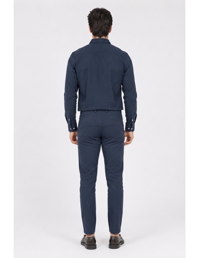 Pantalon Chino Bleu Marine Homme | Zerda