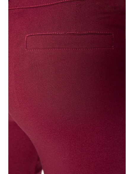 Pantalon Chino Bordeaux Homme | Zerda