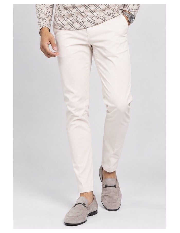 Pantalon Chino Beige Homme | Zerda