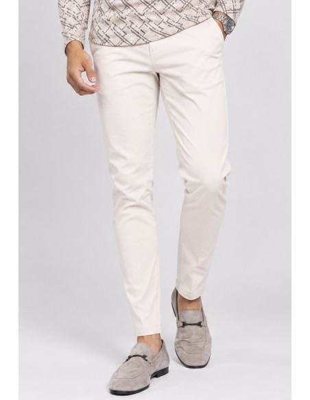 Pantalon Chino Beige Homme | Zerda