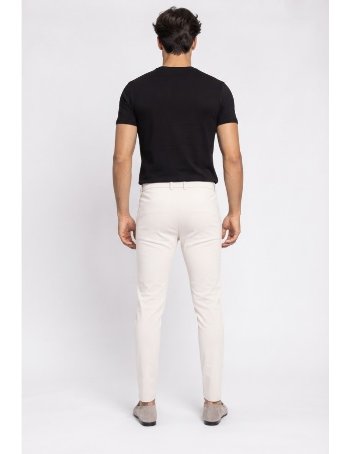 Pantalon Chino Beige Homme | Zerda