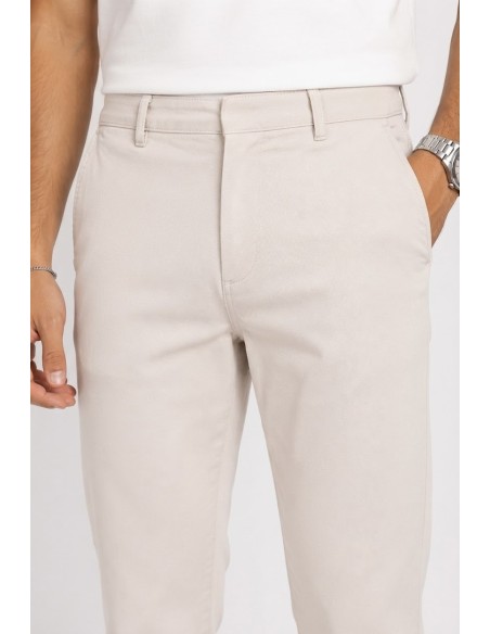 Pantalon Chino Beige Clair Homme | Zerda