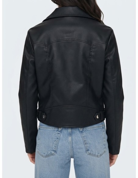 Perfecto Similicuir Noir Femme Zippé | Zerda