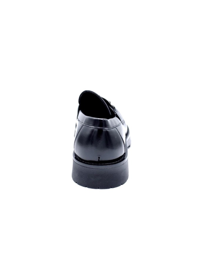 MOCASSIN NOIR MORS SEMELLE CRANTÉE - HOMME