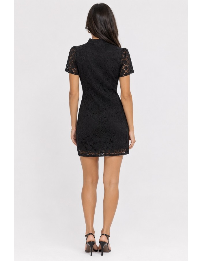 Robe Dentelle Noire Femme | Zerda