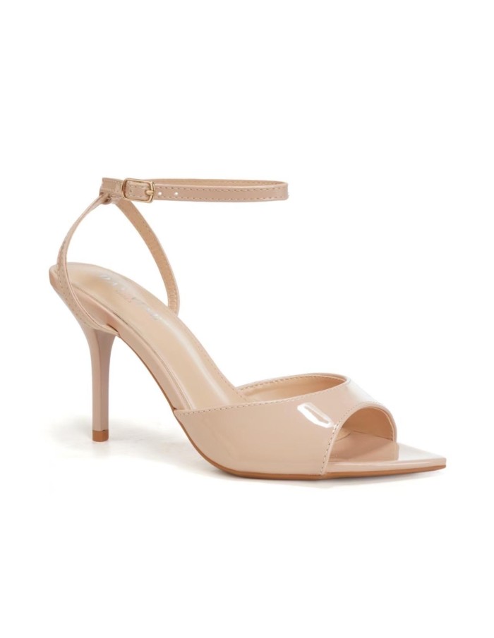 Sandale Vernie Nude Bride Cheville Femme | Zerda